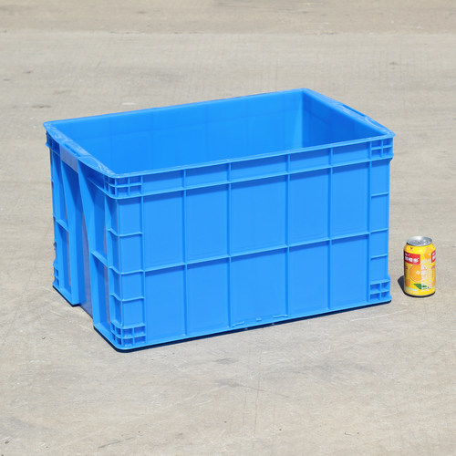 长方形红黄蓝色储物盒加厚周转箱