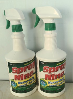 原装Spray Nine26832清洁剂油烟机油污清洁 洁厕液 946ML/1瓶