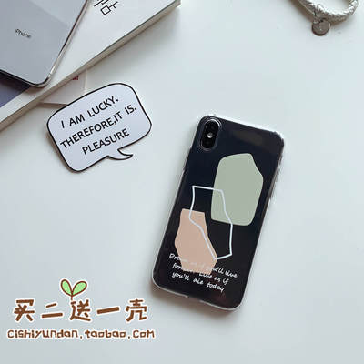 插画华为nova7p40手机壳荣耀