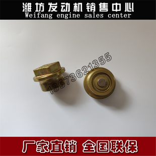 潍柴WP10WP12WP13柴油发动机612600150251油底壳放油螺丝磁性螺塞