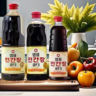 韩国原装进口膳府浓酱油金F3韩国家庭的选择好品质佐餐红烧调味汁