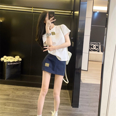 韩系2024夏季新款半身裙