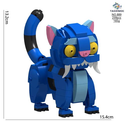 新品猎魔女团 KPop Demon Hunters 积木鲁米模型玩具手办盲盒