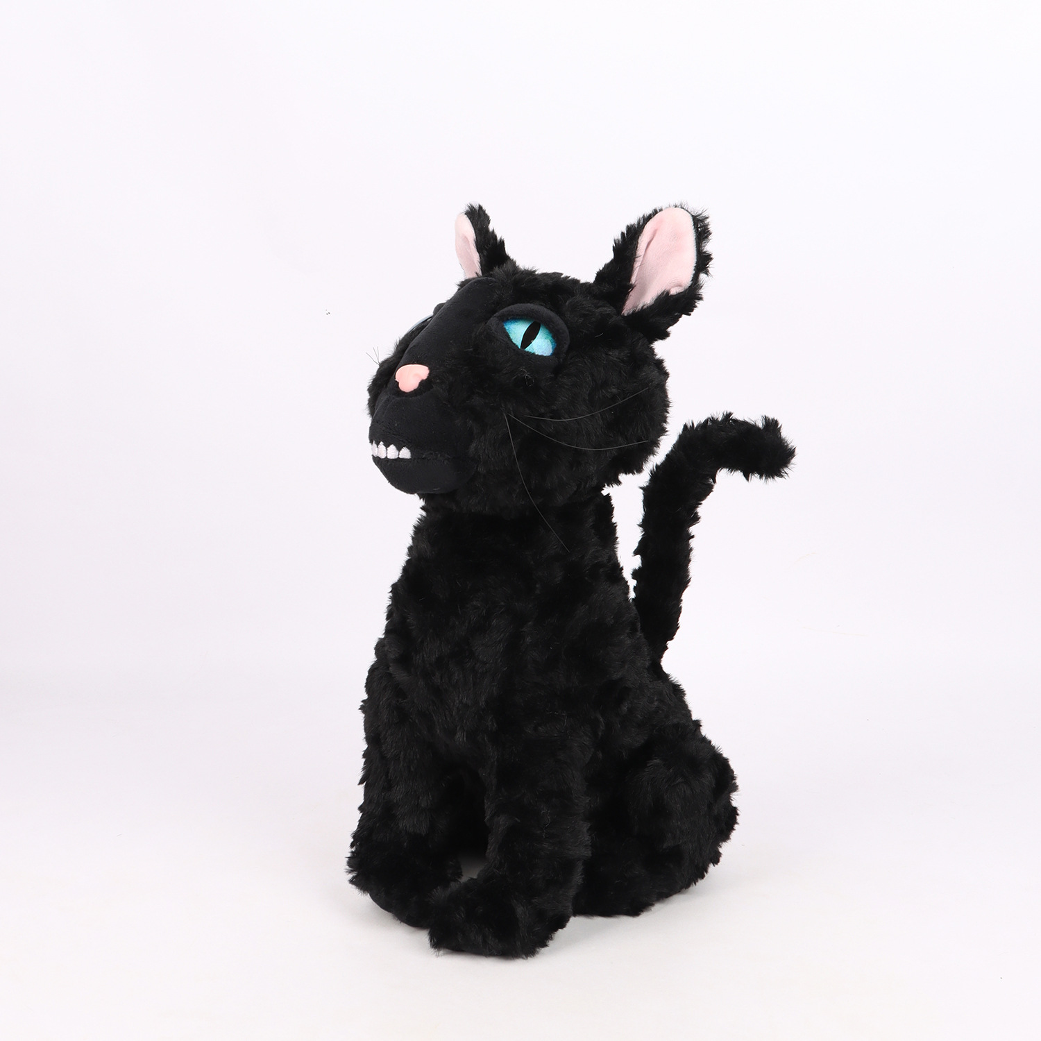 新款Coraline Cat Plush卡洛琳黑猫毛绒玩具鬼妈妈2周边公仔