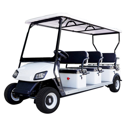 小巴士电动四轮车巡逻电动车民宿接送GL8六座带棚景区电动观光车