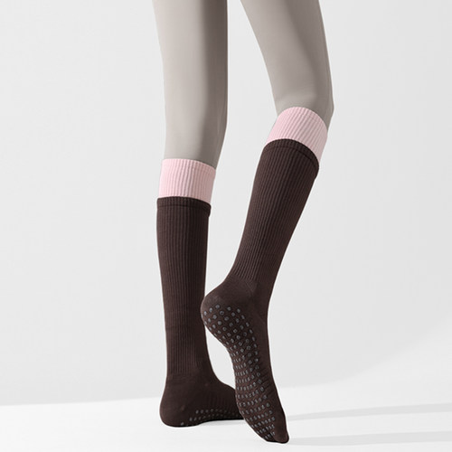 无骨压力长筒防滑运动骑行瑜伽袜
