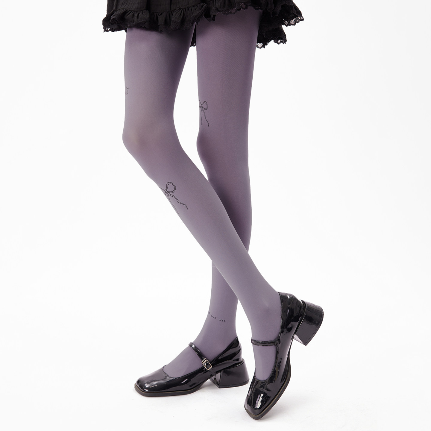 紫色连裤袜女80D无缝一字档少女印花春秋薄款压力瘦腿哑光打底裤,女士内衣/男士内衣/家居服,连裤袜/打底袜,淘宝优惠券,粉丝福利购,淘宝优惠卷