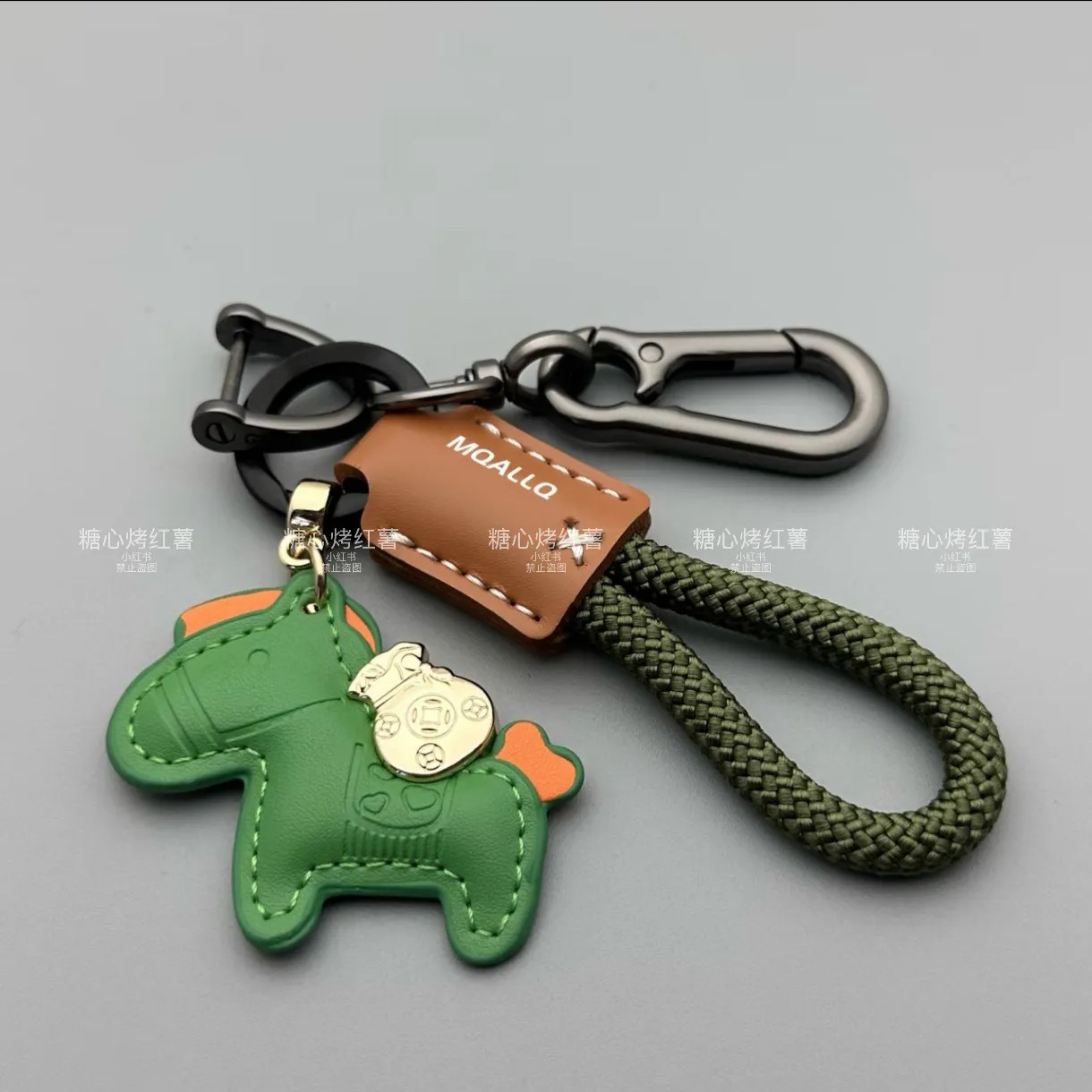 【小红书同款】编织手工牛皮革汽车钥匙扣精致简约男女情侣挂件,汽车用品/电子/清洗/改装,车用钥匙扣,淘宝优惠券,粉丝福利购,淘宝优惠卷