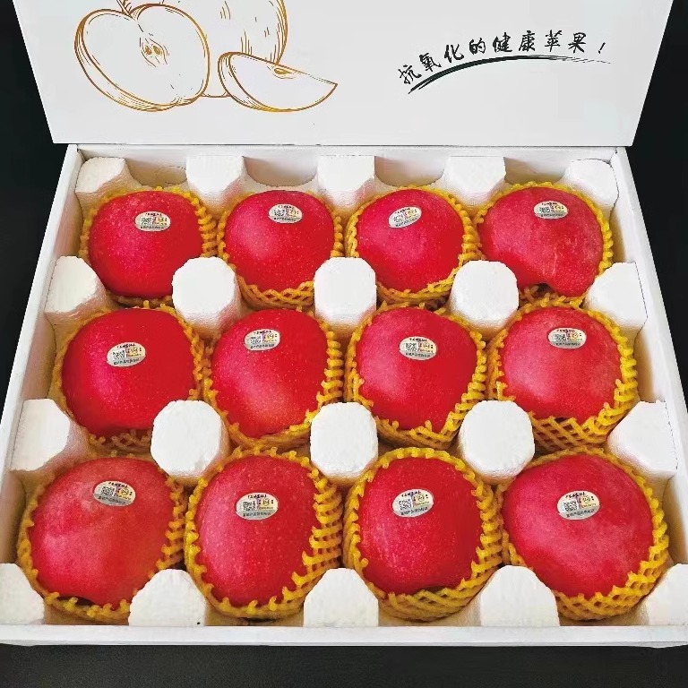 博士达烟台音乐果园红富士富硒苹果礼盒正宗新鲜 脆甜多汁 老少皆