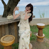 2026夏新款现货Y1206新中式提花套装P175K288，女装连衣裙，浙宝296