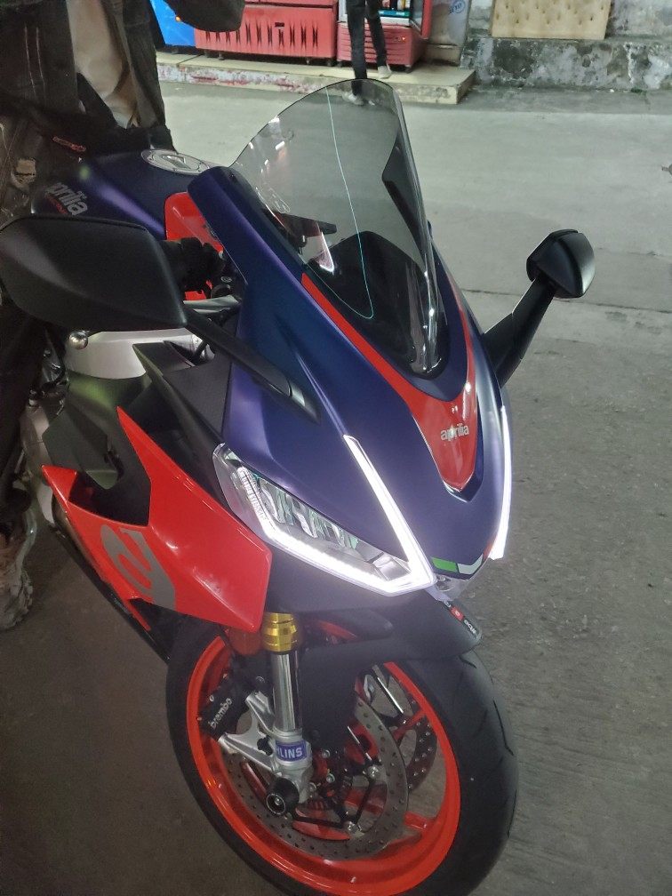 适用21-22款阿普利亚aprilia rs660改装竞技前挡风玻璃