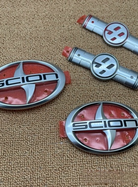 适用于老款丰田86塞恩车标SCION中网前后标叶子板侧标后标志原厂