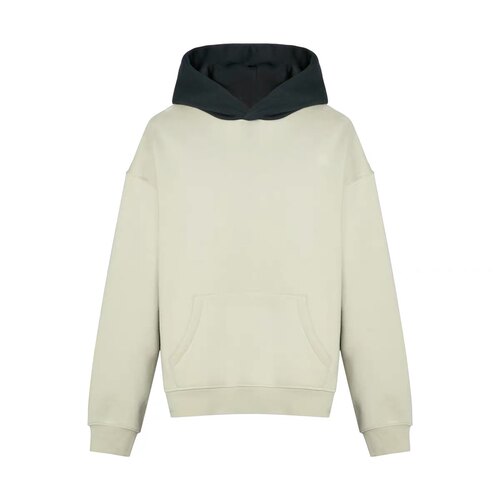 SCARED OF KARMA COLORBLOCKED HOODIE 拼色卫衣帽衫宽松休闲 - 封面