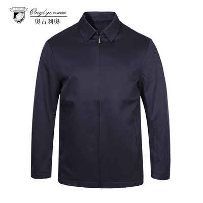 奥古利奥翻领上班常规款羽绒服