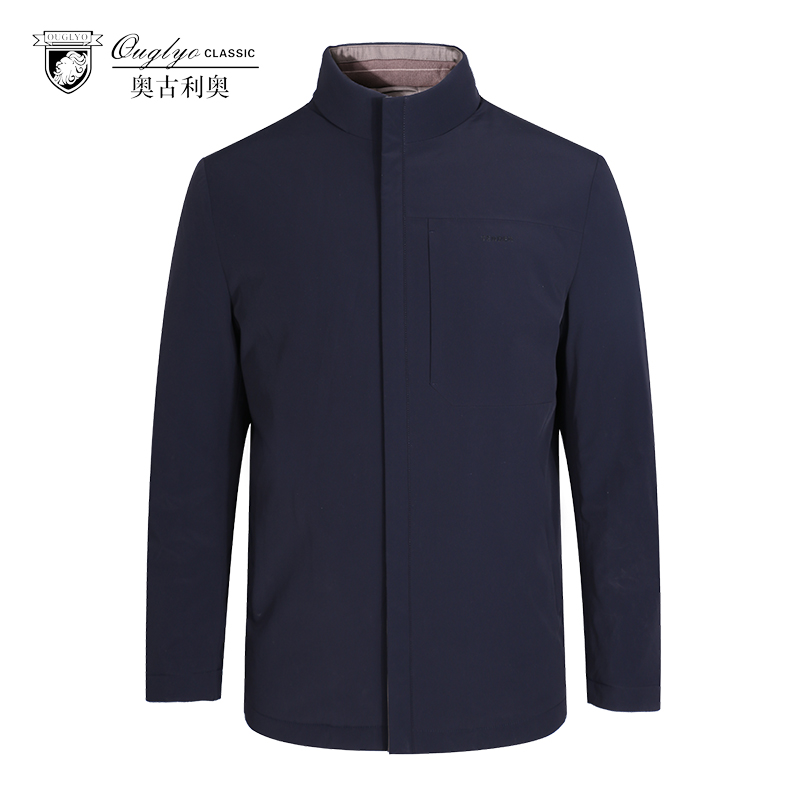 奥古利奥商务立领羽绒服