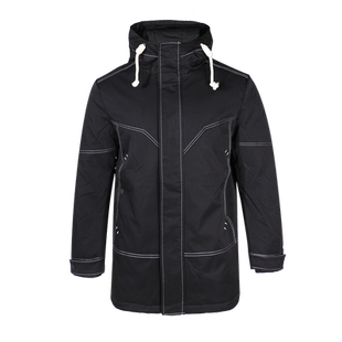 奥古利奥 中长款连帽羽绒服男士年冬季新品时尚休闲中青年外套