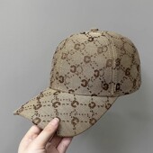 硬顶水钻C韩国硬顶鸭舌帽 卡其色棒球帽美式 防晒帽子女款 2025新款