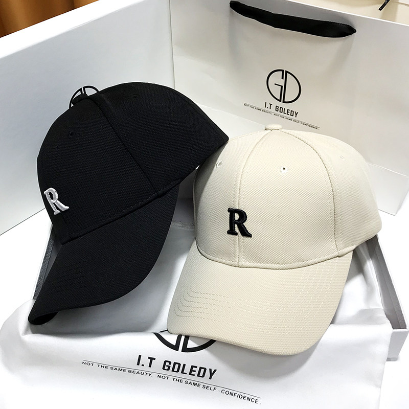 黑色鸭舌帽男ins潮流品牌春夏季防晒帽子女2023新款时尚棒球帽男