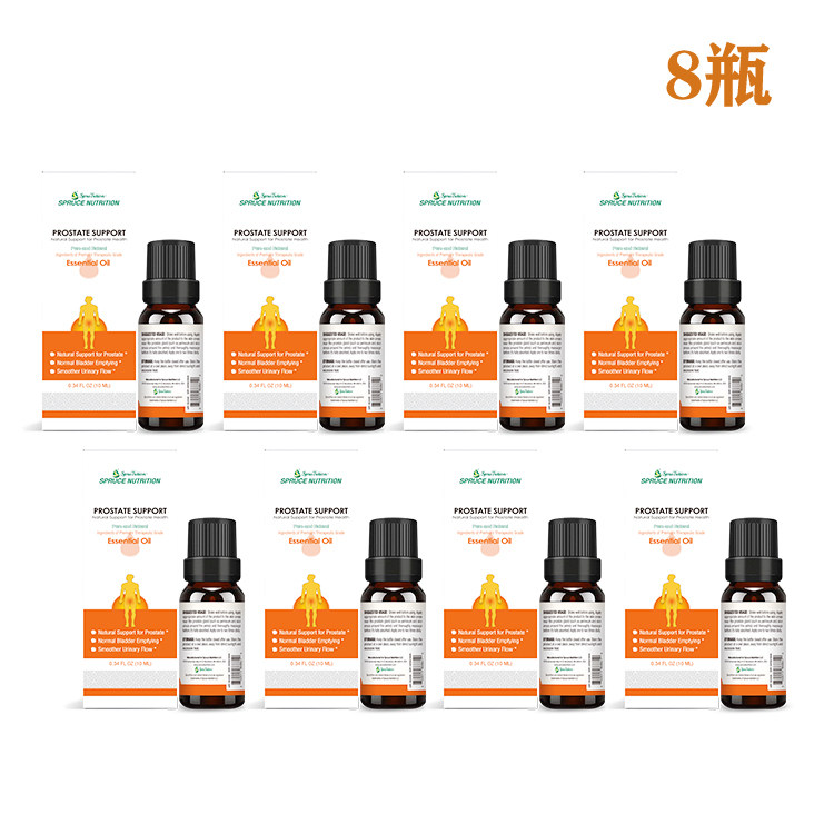 跨境品美国Spruce男性护理精油10ml/瓶*8瓶 电视同款
