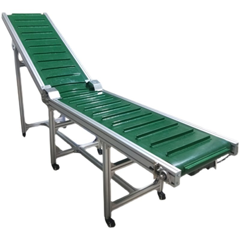 爬坡输送机小型皮带传送带平行食品传动快递流水线上料提升传送机