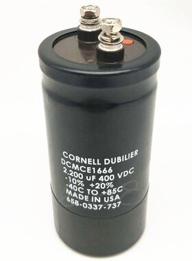美国大D全新DCMCE1666 450vdc2200微法 螺丝脚电容器400v2200uf
