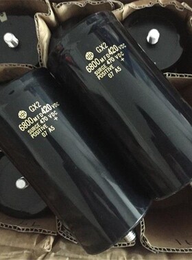 415v 420vdc6800mfd 全新大功率低漏电电流电容 385v6800uf 350v