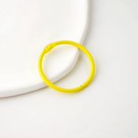 Желтое 45 -миллиметровое кольцо One D1001