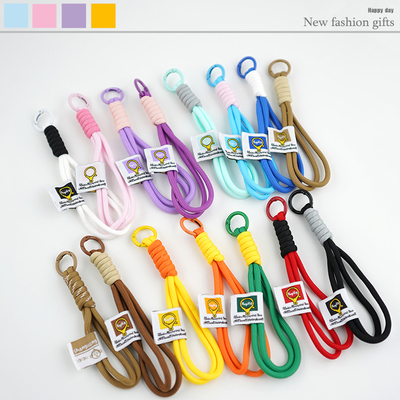 DIY拼色手机挂绳尼龙编织绳