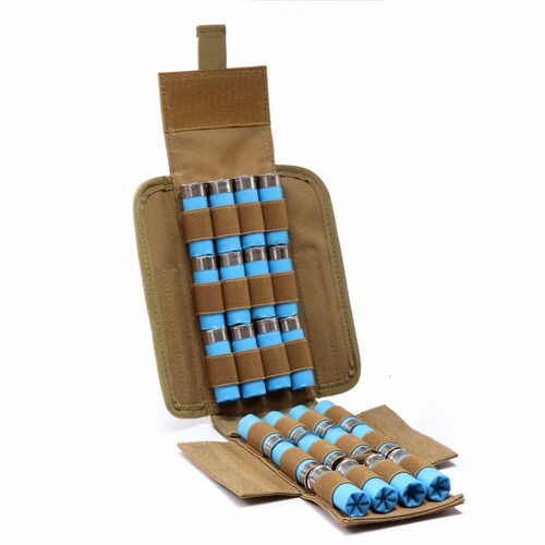 战术户外12G收纳附件袋 Molle配件袋 25孔狩猎专用EDC工具收容包