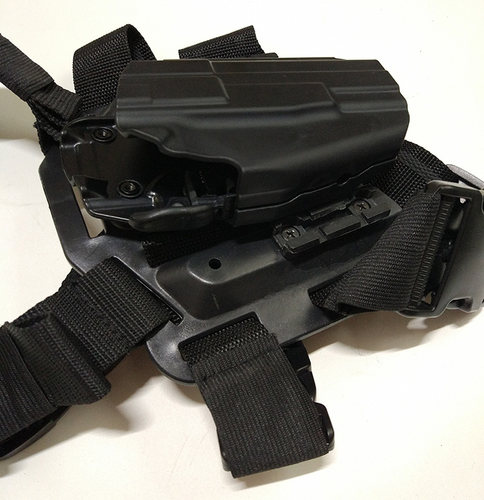 GLOCK1718系列通用型腰部战术手枪套92G快拔套新款NP22CS绑腿枪套