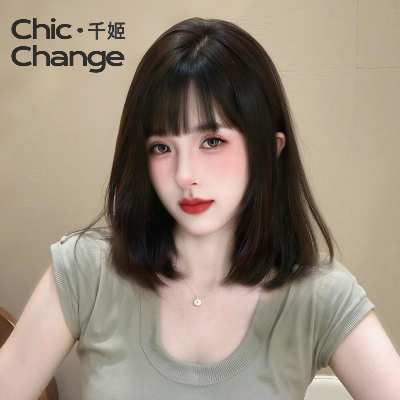 千姬真发【云朵千层】锁骨发头套