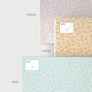 留言本拍纸本 便签 韩国OAB 粗花呢彩色点点曲调豹纹备忘纸