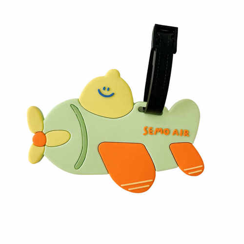 韩国正品柠檬飞机行李牌