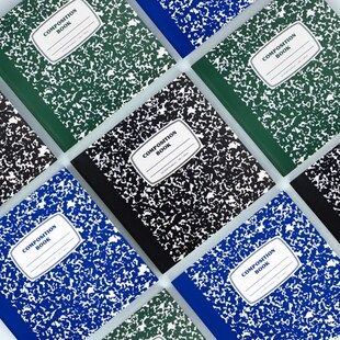 韩国Lucalab 雪花面方形网格线条点格笔记本记事本 composition