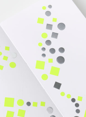 韩国ANALOGUE KEEPER ANA 圆形方形咕卡日记装饰贴纸 手帐素材