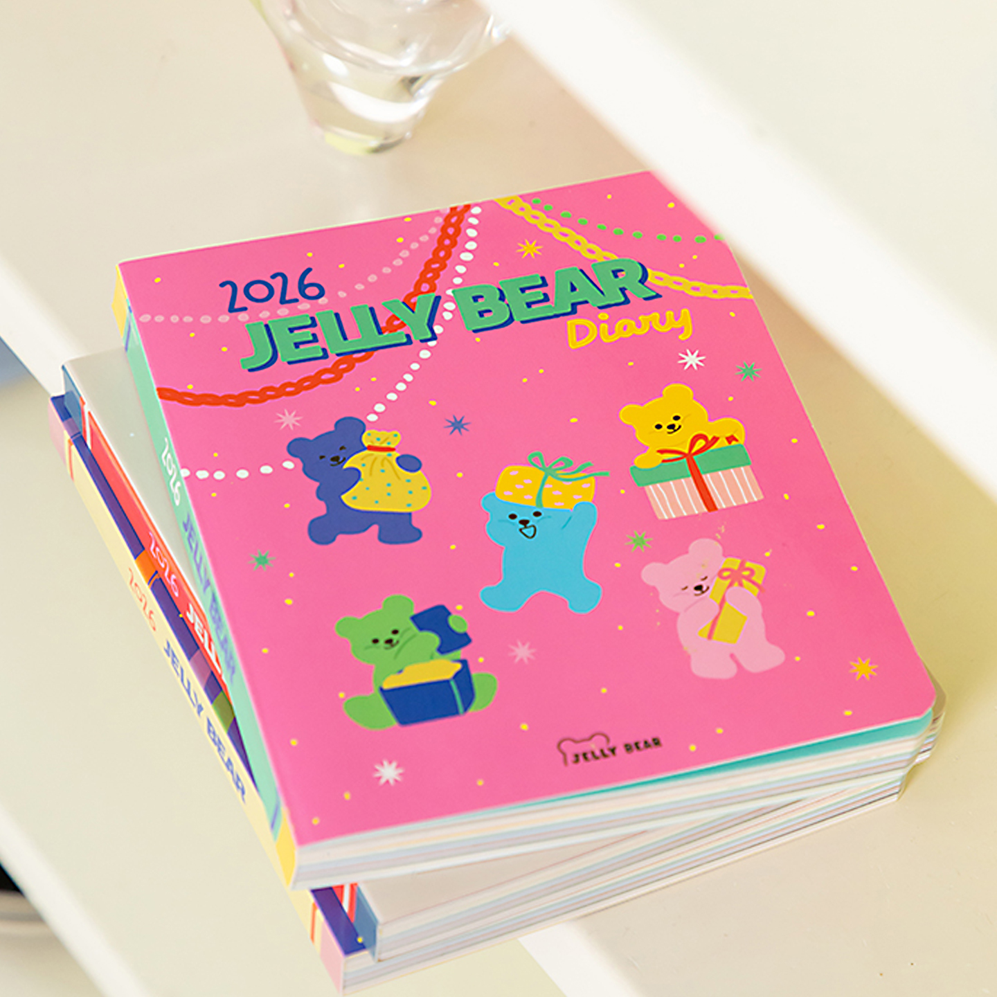 韩国dailylike2026年果冻熊手帐