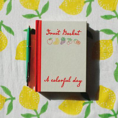 韩国fruitfries硬面周计划日程本