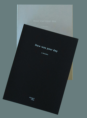 韩国Malgrecela 你今天过得怎么样 半年万年日记本 周计划月计划