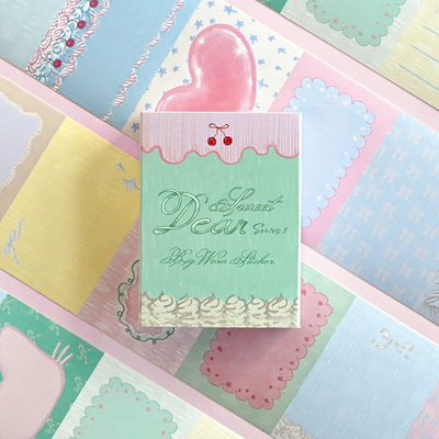 韩国monolike标签贴纸套装