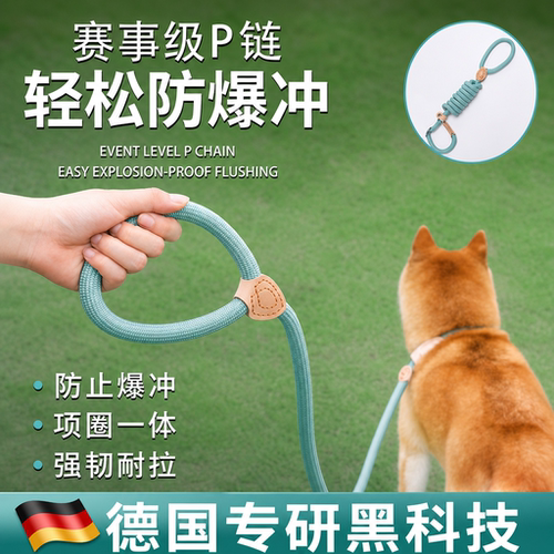 狗狗防爆冲P链强韧耐拉牵引带