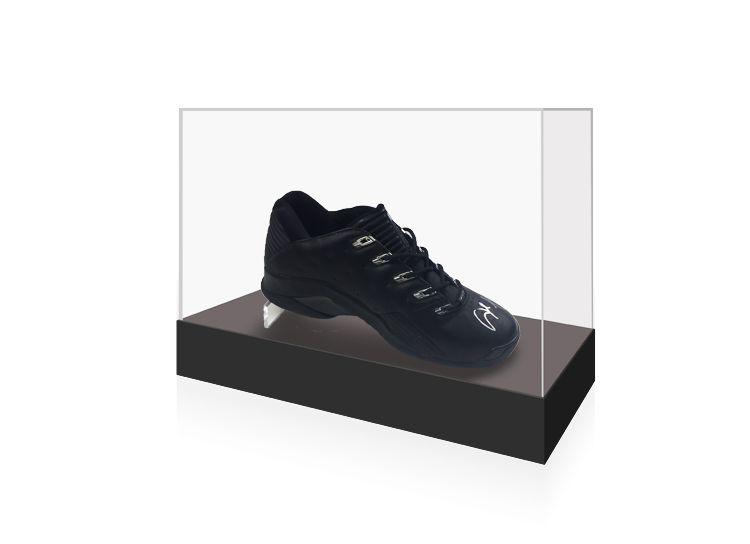 阿伦艾弗森 answer vii 7代亲笔签名 单只篮球鞋黑色 含证书