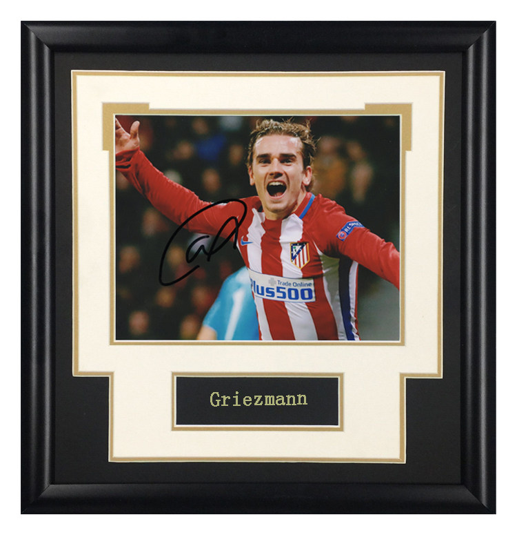 antoine griezmann Surrounding Collection Atletico contain SA certificate Autographed Photo Framedin the Play mode/Anime/Periphery/cos/Board games , Culture/Sports perimeter category - from Buy2taobao.com to provide professional Taobao agent buy service