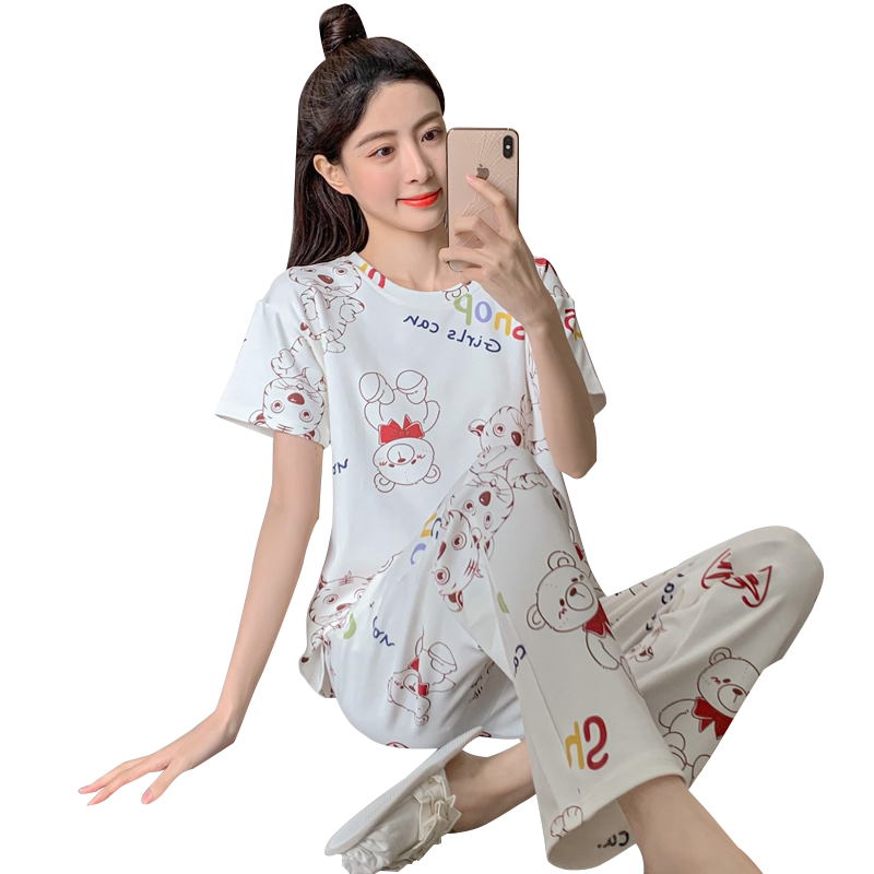 2026新款睡衣家居服套装女莫代尔