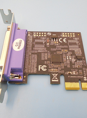 PCIE并口卡线切割雕刻机LPT25针打印机扩展卡KS MACH3数据传输PCI