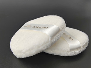 包邮 美国MERLE NORMAN定妆粉扑散粉扑蜜柔软植绒毛绒