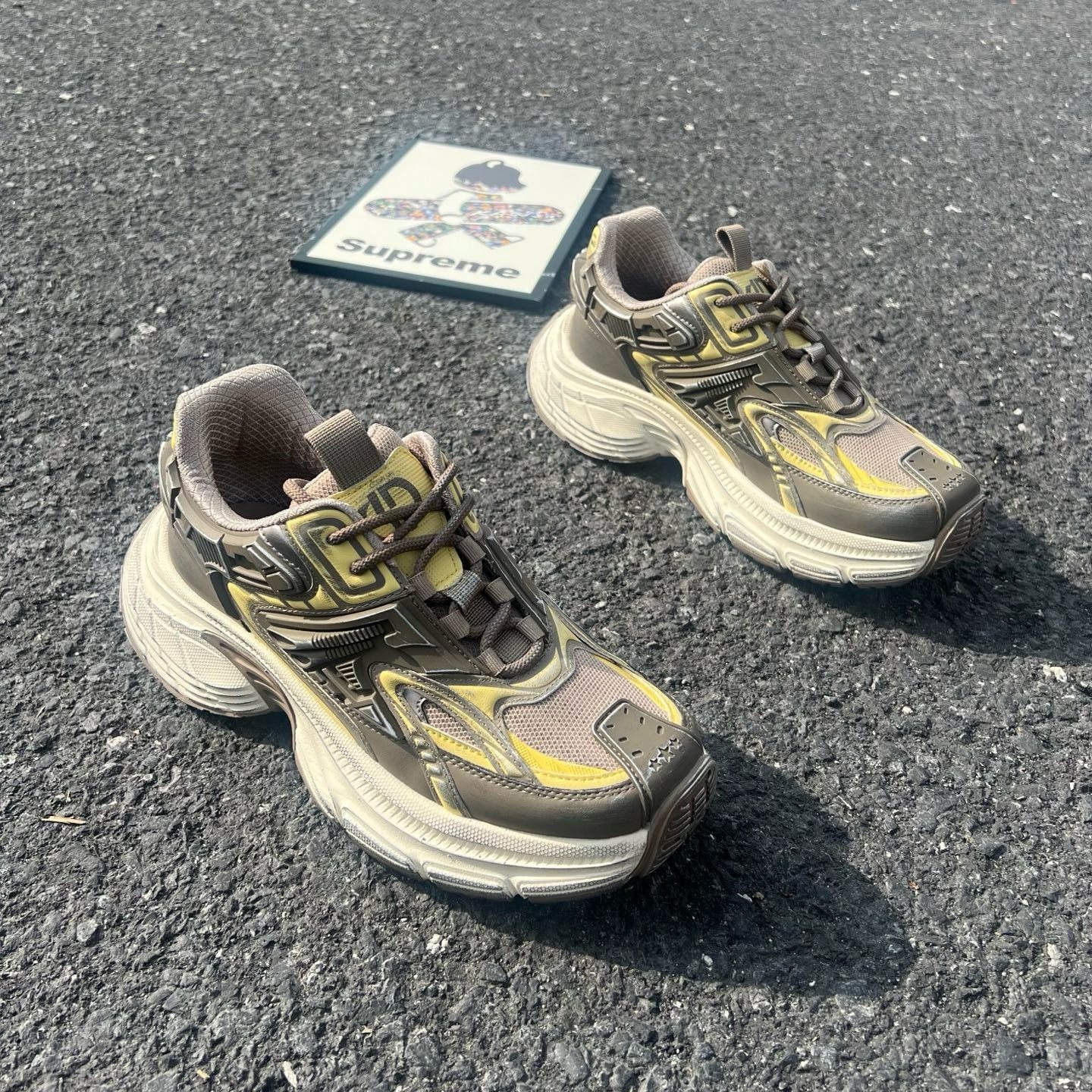 2026新款爆款潮牌老爹鞋男增高跑步鞋子百搭休闲运动鞋,流行男鞋,老爹鞋,淘宝优惠券,粉丝福利购,淘宝优惠卷