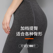 POLY PB1800D细纹微压哑光 加绒连袜踩脚瘦身打底裤 BEAUTY大码 冬季