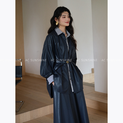 SUNSHINE原创设计秋季叠穿上衣