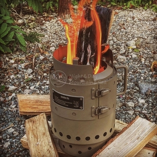 现货 brunt solo stove 蛇拳 焚火台柴火炉焚火桶 露营焚火 沙/绿