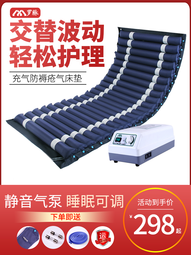 罗脉防褥疮气床垫单人垫医用充气床波动喷气垫卧床病人老人护理垫|msdalam kategori ubat-ubatan OTC/Peralatan perubatan/Bekalan Perancangan Keluarga, Peralatan perubatan, pad luka baring (alat) - dari Buy2taobao.com untuk memberikan perkhidmatan ejen Taobao profesional membeli